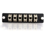 C2G Quiktron Q-Series 6-Pack, MTRJ, MM/SM (12 Fiber Optics) MTRJ Adapter Panel - 12 x MT-RJ - 12 Port(s) - 12 x RJ-11 (31113)