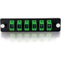 C2G Q-Series 31111 Quiktron Multimedia Fiber Optic Patch Panel - 6 x SC - 6 Port(s) - 6 x RJ-11 - 6 x - Beige (31111)