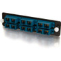 C2G Q-Series 31107 Duplex Quiktron Fiber Optic Patch Panel - 12 x SC - 12 Port(s) - 12 x RJ-11 - 12 x (Fleet Network)