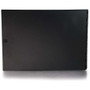 C2G Q Series 39106 2-Panel Wallmount Box Rack Cabinet - Black - Steel (39106)