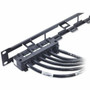 APC Data Distribution Cable, CAT6 UTP CMR 6XRJ-45 Black, 50FT (15.2M) - RJ-45 Female - RJ-45 Female - 15.24m - Black (DDCC6-050)