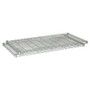 Safco 5296GR Extra Wire Shelve - 48" (1219.20 mm) Width x 24" (609.60 mm) Depth x 1.5" (38.10 mm) Height - 2 x Shelf(ves) - 1600 lb g) (Fleet Network)