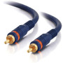 C2G Velocity Digital Audio Coax Interconnect Cable - 1.5 ft Audio Cable - First End: 1 x RCA - Male - Second End: 1 x RCA - Male - (Fleet Network)