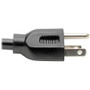 Tripp Lite by Eaton P030-002-5 Tripp Lite Standard Power Cord 5-Pack - 2ft NEMA 5-15P to C13 10A 125V AC Black