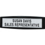Fellowes Partition Additions&trade; Name Plate - 9" (228.60 mm) Width x 2.50" (63.50 mm) Height x 0.75" (19.05 mm) Depth - Rectangular (Fleet Network)