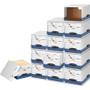 Bankers Box Presto File Storage Box - Internal Dimensions: 12" (304.80 mm) Width x 15" (381 mm) Depth x 10" (254 mm) Height - External (0063601)