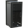 Middle Atlantic DWR Series 24RU Pivoting Wall Mounted Rack - 26in Depth - 24U Rack Height - Wall Mountable - Black - Plexiglas - kg (Fleet Network)