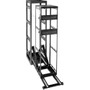 Middle Atlantic AXS Series Rack, WRK-44SA-27AXS - 19" (482.60 mm) Rack Width x 20" (508 mm) Rack Depth - Black Powder Coat - Steel, - (Fleet Network)