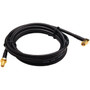 Digi Cable - Right-Angle RPSMA Male To RPSMA Female, 4' - 4 ft RP-SMA Antenna Cable for OEM Module, Radio Modem, Antenna - First End: (Fleet Network)