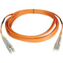 Tripp Lite series Fiber Optic Duplex Patch Cable - 405 ft (123.44 m) Fiber Optic Network Cable for Network Device - First End: 2 x LC (Fleet Network)