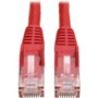 Tripp Lite Cat6 UTP Patch Cable - 14ft - 1 x RJ-45 Male - 1 x RJ-45 Male - Red (Fleet Network)