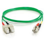 C2G Fiber Optic Patch Cable - 6.6 ft Fiber Optic Network Cable - First End: LC - Male - Second End: SC Network - Male - Patch Cable - (37631)