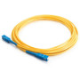 C2G Fiber Optic Simplex Patch Cable - LSZH - 49.2 ft (15 m) Fiber Optic Network Cable - First End: 1 x SC Network - Male - Second End: (34975)