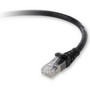 Belkin Cat. 6a Patch Cable - RJ-45 Male - RJ-45 Male - 6.1m - Black (Fleet Network)
