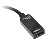 SIIG DisplayPort To HDMI Adapter 9 Inch Cable For Audio And Video Device TV Monitor DisplayPort/HDMI Audio/Video Digital Male CB-DP0062-S1