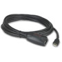 APC by Schneider Electric NetBotz USB Latching Repeater Cable, Plenum - 5m - 16.4 ft USB Data Transfer Cable - First End: 1 x USB 2.0 (Fleet Network)