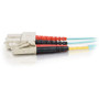 C2G Fiber Optic Duplex Patch Cable - 26.2 ft (8 m) Fiber Optic Network Cable - First End: 2 x LC Network - Male - Second End: 2 x SC - (21622)