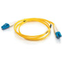 C2G Fiber Optic Duplex Cable - 13.1 ft Fiber Optic Network Cable - First End: 2 x LC Network - Second End: 2 x LC Network - Patch - (34603)