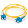 C2G Fiber Optic Duplex Cable - 13.1 ft (4 m) Fiber Optic Network Cable - First End: 2 x SC Network - Second End: 2 x SC Network - - - (34668)