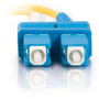 C2G Fiber Optic Duplex Cable - 13.1 ft (4 m) Fiber Optic Network Cable - First End: 2 x SC Network - Second End: 2 x SC Network - - - (34668)