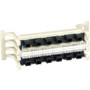 Black Box Prewired 110 Block with Universal Wiring - CAT5, RJ45, 100-Pair, 12-Port - 12 Port(s) - 12 x RJ-45 - Wall Mountable (Fleet Network)