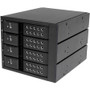 StarTech.com 4 Bay Aluminum Trayless Hot Swap Mobile Rack Backplane for 3.5in SAS II/SATA III - 6 Gbps HDD - Connect and hot swap four (Fleet Network)