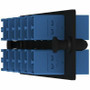 Panduit Optico FAP, OS2, 12 LC Duplex, Blue - 12 x LC - 12 Port(s) - 12 x RJ-11 - 12 x Duplex - Optical Fiber - Blue, Black (FAP12WBUDLCZ)