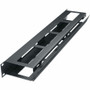 Middle Atlantic 1RU Hinged Horizontal Cable Manager - Cable Manager - Black - 1U Rack Height x 19" Panel Width (Fleet Network)