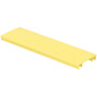 Panduit FiberRunner HS2X2YL6 Snap-On Hinged Cover - Raceway - Yellow - 72" (1828.80 mm) Length - 1 Pack (Fleet Network)