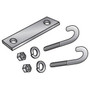 Black Box RM662 Ladder Rack J-Bolt Kit - 2 / Pack (Fleet Network)
