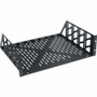 Middle Atlantic 3RU Utility Vented Rackshelf - For Rack, Equipment - 3U Rack Height15" (381 mm) Rack Depth - Rack-mountable - Black - (Fleet Network)