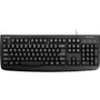 Kensington Pro Fit Washable Keyboard - Cable Connectivity - PS/2, USB Interface - 104 Key(s) - English (US) - QWERTY Layout - Computer (Fleet Network)