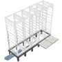 Middle Atlantic RIB Floor Support Angle - Black - Steel (Fleet Network)