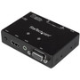 StarTech.com 2x1 VGA + HDMI to VGA Converter Switch w/ Priority Switching - 1080p - 1920 x 1200 - WUXGA - 2 x 11 x VGA Out - TAA (Fleet Network)