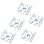Middle Atlantic TSW-15 Tie Saddles (qty. 15) - Cable Tie Mount - 15 Pack (Fleet Network)