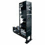 Middle Atlantic AXS Rack Cabinet - 15U Rack Height x 19" (482.60 mm) Rack Width - Black - Steel - 650 lb (294835.04 g) Maximum Weight (Fleet Network)