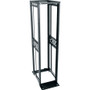 Middle Atlantic R4-series Four Post Open Rack Frame - 38U Rack Height x 19" (482.60 mm) Rack Width - Black - Steel - 1133.98 kg Weight (Fleet Network)