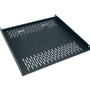 Middle Atlantic SH Series Zero Space Rackshelve - Black - Steel - 113.40 kg Maximum Weight Capacity (Fleet Network)
