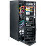 Middle Atlantic WR2432 Roll Out Rotating System Host Enclosure Rack Cabinet - 24U Rack Height x 19" (482.60 mm) Rack Width - Black - - (Fleet Network)