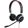 Jabra EVOLVE 40 Stereo Headset - Stereo - Mini-phone - Wired - Over-the-head - Binaural - Circumaural (Fleet Network)