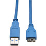 Tripp Lite series U326-003 Super Speed USB Cable Adapter - 3 ft (0.91 m) USB Data Transfer Cable - First End: 1 x USB 3.0 Type A - - 1 (U326-003)
