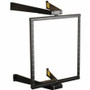 Tripp Lite series SmartRack SRWO12US Wall-Mount Pivoting Open Rack Frame - 12U Rack Height - Wall Mountable - Steel - 5 Year Warranty (SRWO12US)