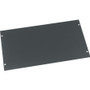 Middle Atlantic FEB Flat Blanking Panel - Steel - Black - 6U Rack Height - 10.50" (266.70 mm) Height x 19" (482.60 mm) Width (Fleet Network)