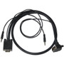 Kramer C/GMA-GMA-10 Audio/Video Cable - 10 ft A/V Cable - First End: 15-pin HD-15 - Male, Mini-phone Audio - Second End: 15-pin HD-15 (Fleet Network)