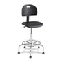 Safco WorkFit Economy Industrial Chair - Black Seat Color - Polyurethane Seat Material - Black Back Color - Polyurethane Back Material (Fleet Network)