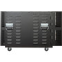 Rack Solutions 12U Portable Server Rack - For Server - 12U Rack Height x 19" (482.60 mm) Rack Width - Black Powder Coat - Cold-rolled (RACK-117-12)