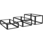 Rack Solutions 119-1752 Wall Mount Rack Frame - 12U Rack Height - Black - 300 lb (136077.71 g) Maximum Weight Capacity (119-1752)