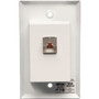 Tripp Lite series B132-100A-WP-1 TAA/GSA Compliant Wallplate Video Console - 1 Input Device - 1 Output Device - 1000 ft (304800 mm) - (Fleet Network)