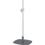 Premier Mounts Low-Profile Single Pole Floor Stand with VPM VESA Mount - 100 lb (45359.24 g) Load Capacity0.3" (6.35 mm) Height - (Fleet Network)