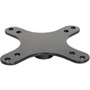Zirkona Mounting Plate for Flat Panel Display - Black Powder Coat - 1 Display(s) Supported - 75 x 75, 100 x 100 (Fleet Network)
